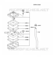 RESERVOIR CARBURANT/ROBINET pour Kawasaki FZ MOTORS
