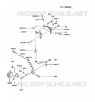 EQUIPEMENT DE CONTROLE pour Kawasaki FZ MOTORS