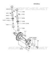 SOUPAPE/ARBRE A CAME pour Kawasaki FZ MOTORS