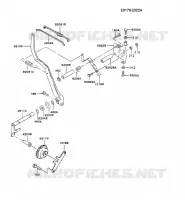 EQUIPEMENT DE CONTROLE pour Kawasaki FZ MOTORS