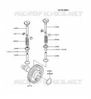 SOUPAPE/ARBRE A CAME pour Kawasaki FZ MOTORS