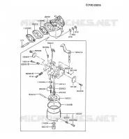CARBURATEUR pour Kawasaki FZ MOTORS