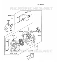 D&Eacute;MARREUR pour Kawasaki FZ MOTORS