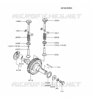 SOUPAPE/ARBRE A CAME pour Kawasaki FZ MOTORS