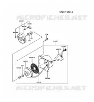 D&Eacute;MARREUR pour Kawasaki TG MOTORS