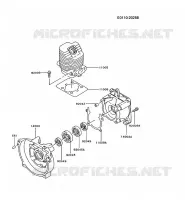 CULASSE/CARTER MOTEUR pour Kawasaki TG MOTORS