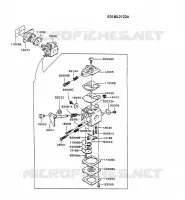 CARBURATEUR pour Kawasaki TG MOTORS