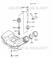 RESERVOIR CARBURANT/ROBINET pour Kawasaki TG MOTORS