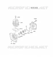 CULASSE/CARTER MOTEUR pour Kawasaki TG MOTORS
