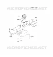 RESERVOIR CARBURANT/ROBINET pour Kawasaki TG MOTORS