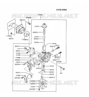 CARBURATEUR pour Kawasaki TG MOTORS