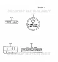 LABEL pour Kawasaki TG MOTORS