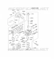 CARBURATEUR pour Kawasaki TG MOTORS