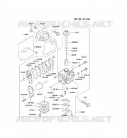 CARBURATEUR pour Kawasaki TG MOTORS