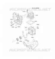 CULASSE/CARTER MOTEUR pour Kawasaki TG MOTORS