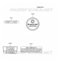LABEL pour Kawasaki TG MOTORS