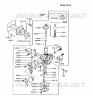 CARBURATEUR pour Kawasaki TG MOTORS