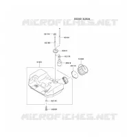 RESERVOIR CARBURANT/ROBINET pour Kawasaki TH MOTORS