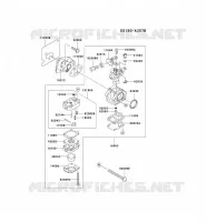 CARBURATEUR pour Kawasaki TH MOTORS