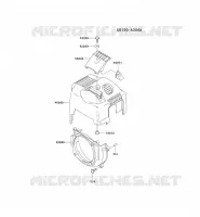 REFROIDISSEMENT pour Kawasaki TH MOTORS