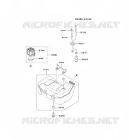 RESERVOIR/ROBINET pour Kawasaki TH MOTORS