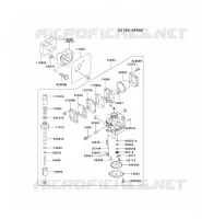 CARBURATEUR pour Kawasaki TH MOTORS
