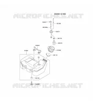 RESERVOIR CARBURANT/ROBINET pour Kawasaki TH MOTORS