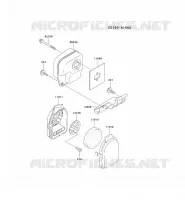 FILTRE &Agrave; AIR/POT D'&Egrave;CHAPPEMENT pour Kawasaki TH MOTORS
