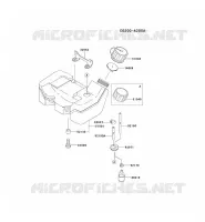 RESERVOIR/ROBINET pour Kawasaki TH MOTORS