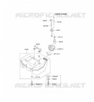 RESERVOIR CARBURANT/ROBINET pour Kawasaki TH MOTORS