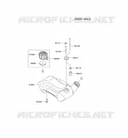RESERVOIR CARBURANT/ROBINET pour Kawasaki TJ MOTORS