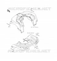 CATADIOPTRES(CN) pour Kawasaki BRUTE FORCE 750 4X4I EPS