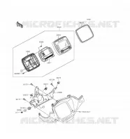 COMPTEURS pour Kawasaki BRUTE FORCE 750 4X4I EPS