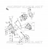 COUVERCLES MOTEUR pour Kawasaki BRUTE FORCE 750 4X4I EPS