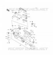 &Eacute;CHAPPEMENT pour Kawasaki BRUTE FORCE 750 4X4I EPS