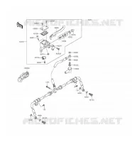 MAITRE CYLINDRE AV pour Kawasaki BRUTE FORCE 750 4X4I EPS