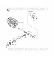 PIGNON CONIQUE AVANT pour Kawasaki BRUTE FORCE 750 4X4I EPS