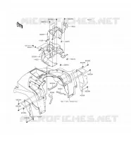 BAVETTE pour Kawasaki BRUTE FORCE 750 4X4I EPS