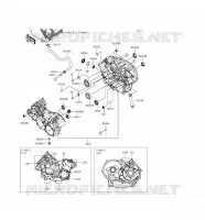 CARTER MOTEUR(S) pour Kawasaki BRUTE FORCE 750 4X4I EPS