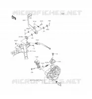 PEDALE DE FREIN pour Kawasaki BRUTE FORCE 750 4X4I EPS