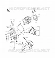 COUVERCLES MOTEUR pour Kawasaki BRUTE FORCE 750 4X4I EPS