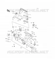 &Eacute;CHAPPEMENT pour Kawasaki BRUTE FORCE 750 4X4I EPS