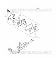 FEUX ARRI&Egrave;RE(S) pour Kawasaki BRUTE FORCE 750 4X4I EPS
