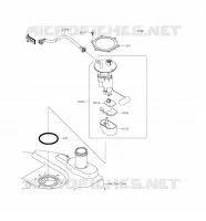 POMPE A ESSENCE pour Kawasaki BRUTE FORCE 750 4X4I EPS