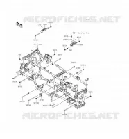 SUPPORT MOTEUR pour Kawasaki BRUTE FORCE 750 4X4I EPS
