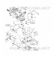 SUSPENSION ARRI&Egrave;RE pour Kawasaki BRUTE FORCE 750 4X4I EPS
