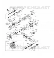 ARBRE DE TRANSMISSION AVANT pour Kawasaki BRUTE FORCE 750 4X4I EPS