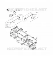 CH&Acirc;SSIS pour Kawasaki BRUTE FORCE 750 4X4I