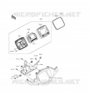 COMPTEURS pour Kawasaki BRUTE FORCE 750 4X4I