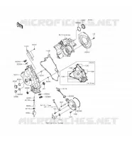 COUVERCLES MOTEUR pour Kawasaki BRUTE FORCE 750 4X4I